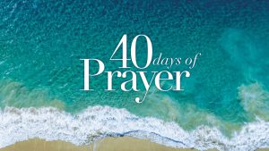 40 days of prayer banner
